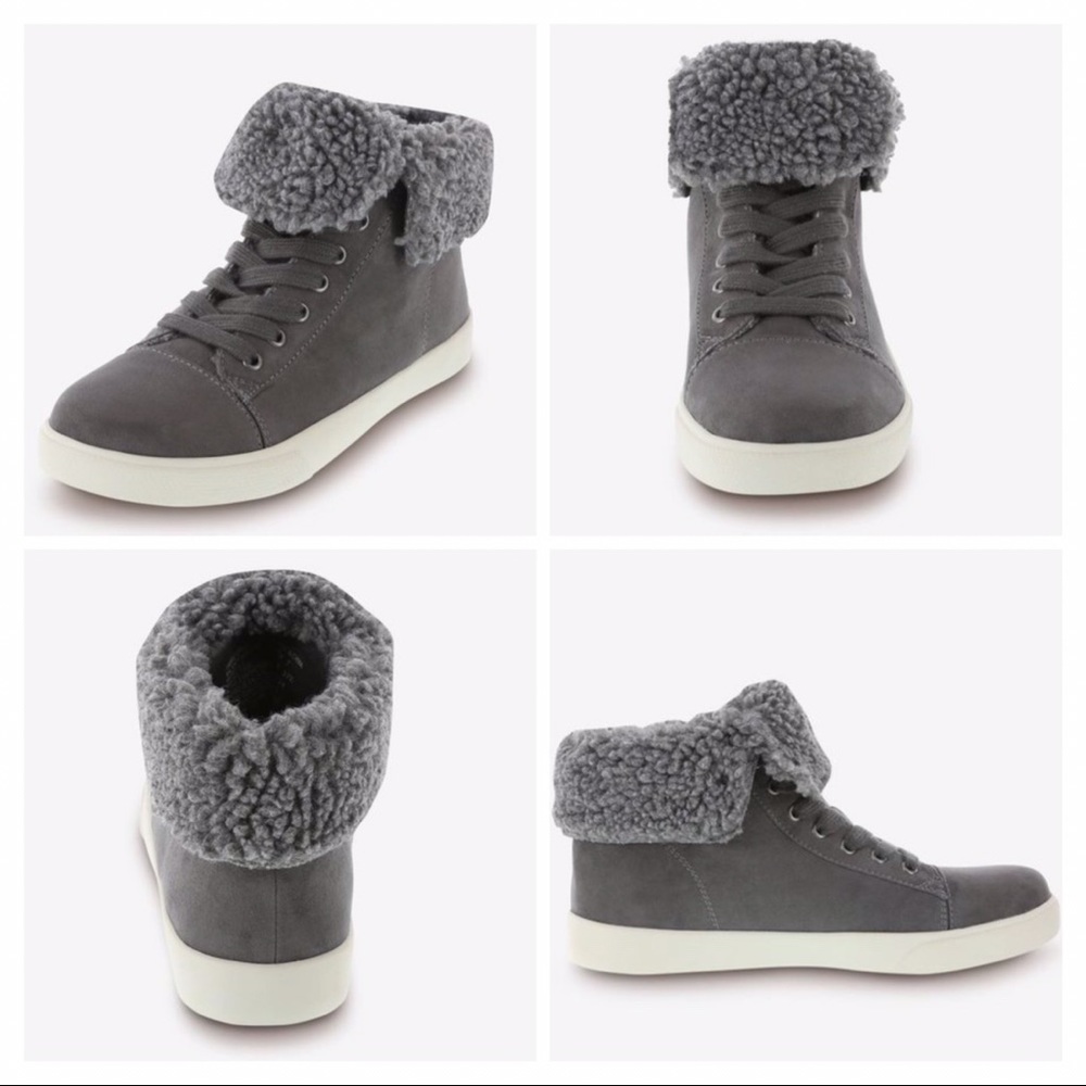 *NWT* Brash Elliot Fur-Lined Sneaker